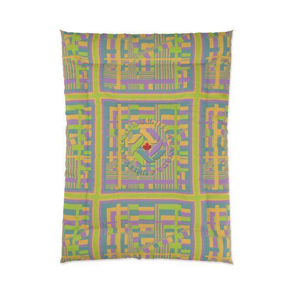 Comforter - Unity4Canada - Pastels - Geometric BG - Image 5