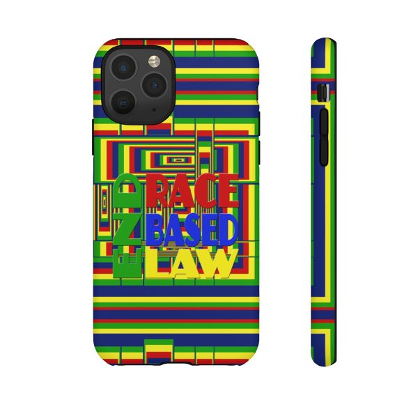 Tough Cases - END RACE BASED LAW - Crayon Colours - Geometric BG - Image 30