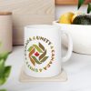 Ceramic Mug 11oz - END RACE BASED LAW Canada and U4C - Earth Tones - Image 7