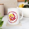 Ceramic Mug 11oz - END RACE BASED LAW Canada - U4C - Sunset Colours - Image 7