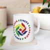 Ceramic Mug 11oz - END RACE BASED LAW Canada and U4C - Crayon Colours - Image 7
