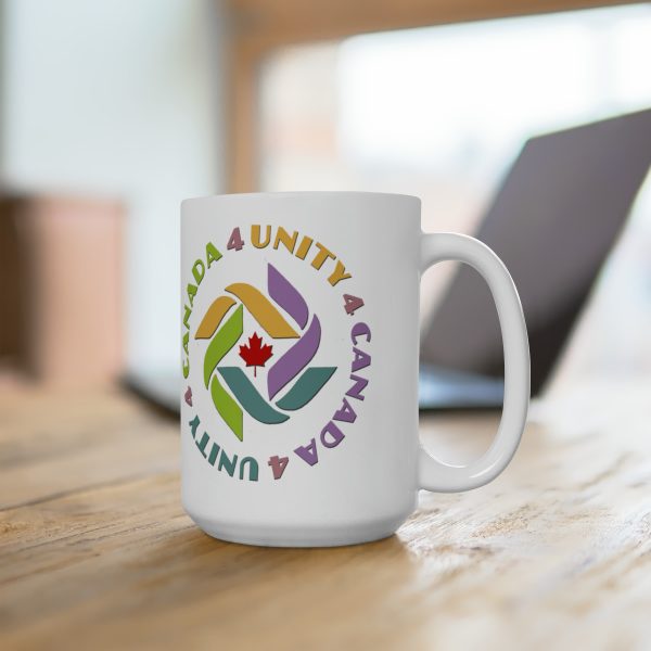 Ceramic Mug 15oz  - Unity4Canada - Pastels
