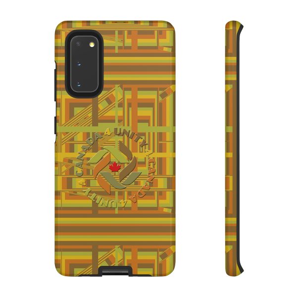 Tough Cases - END RACE BASED LAW - Earth Tones - Geometric BG - Image 153