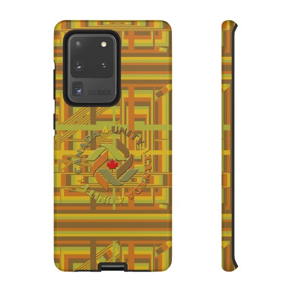 Tough Cases - END RACE BASED LAW - Earth Tones - Geometric BG - Image 157