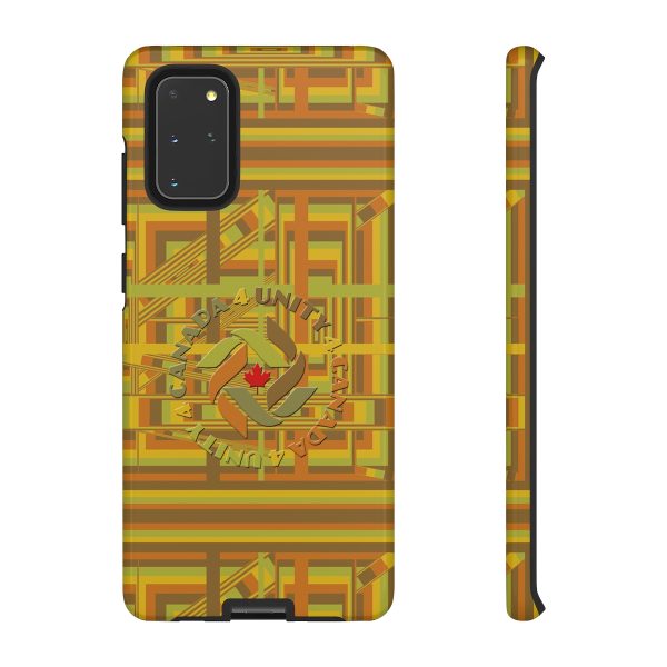 Tough Cases - END RACE BASED LAW - Earth Tones - Geometric BG - Image 155