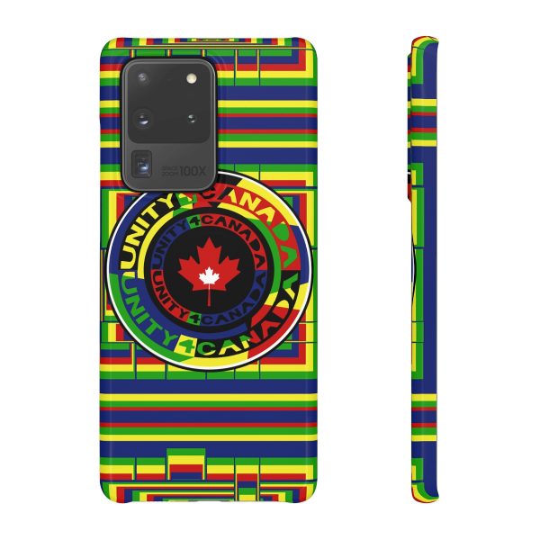 Snap Cases - Unity4Canada - Multi Coloured - Geometric BG - Image 118