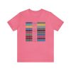 Unisex Jersey Short Sleeve Tee - Fear Is The Virus LOGO 3 (Sunset Colours) - Image 146