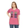Unisex Jersey Short Sleeve Tee - Fear Is The Virus LOGO 3 (Sunset Colours) - Image 150