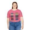 Unisex Jersey Short Sleeve Tee - Fear Is The Virus LOGO 3 (Sunset Colours) - Image 152