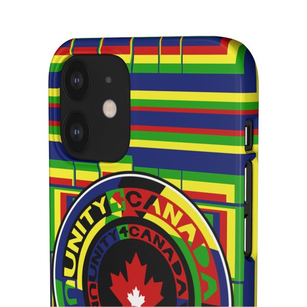 Snap Cases - Unity4Canada - Multi Coloured - Geometric BG - Image 67