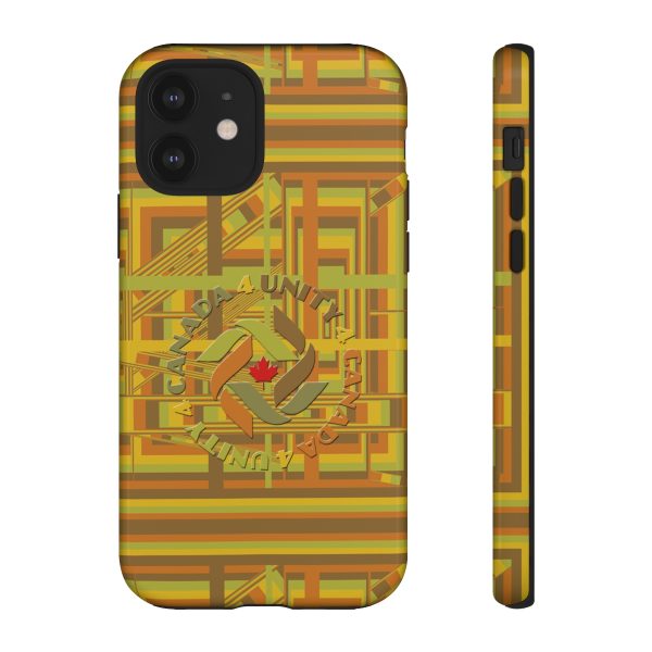 Tough Cases - END RACE BASED LAW - Earth Tones - Geometric BG - Image 163