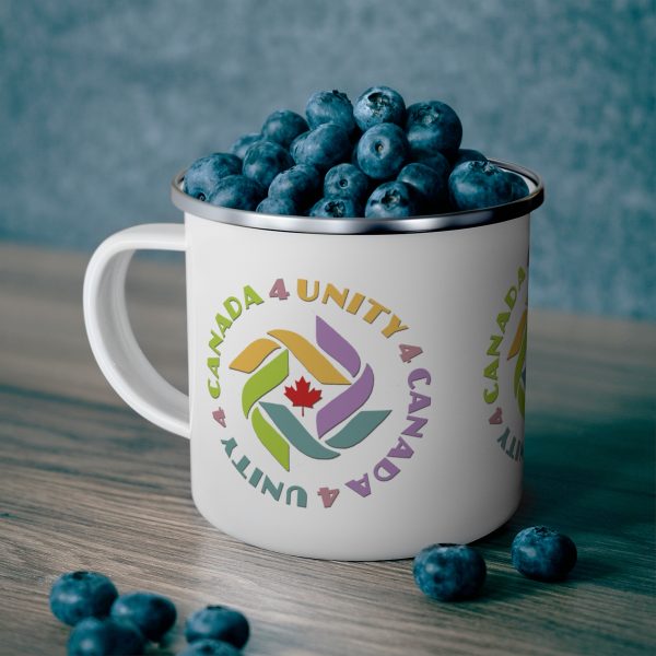 Enamel Camping Mug - Unity4Canada - Pastels - Image 5