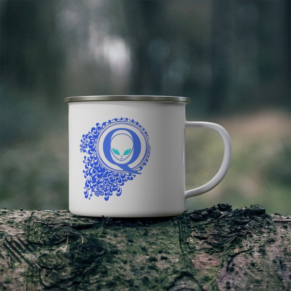 Enamel Camping Mug - Q Splash