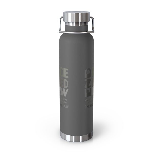 Copper Vacuum Insulated Bottle, 22oz - END RACE BASED LAW  Canada- Greys - Image 5