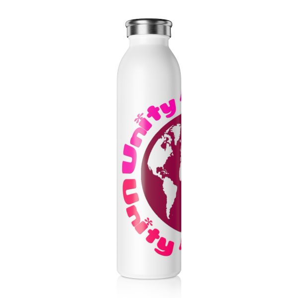 Slim Water Bottle - Unity4Earth - Pinks - Image 2