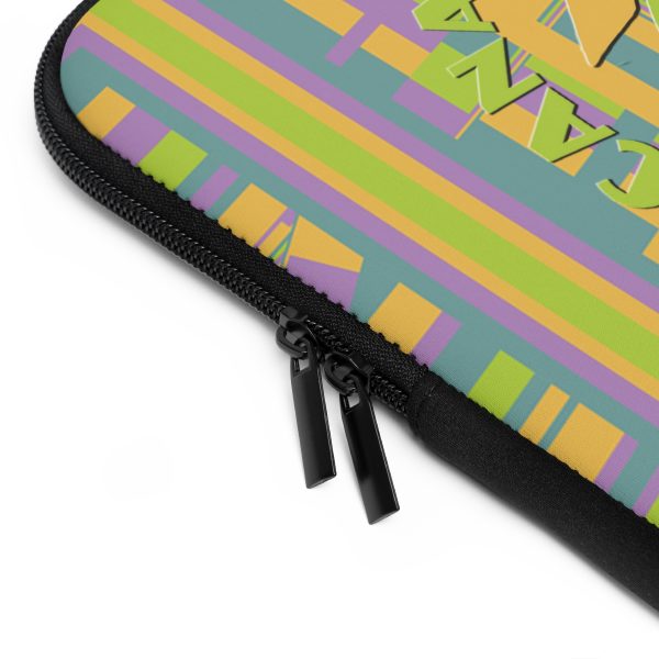 Laptop Sleeve- Unity4Canada - Pastels - Geometric BG - Image 15