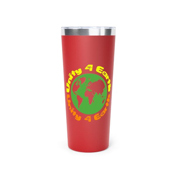 Copper Vacuum Insulated Tumbler, 22oz - Unity4Earth - YellowOrange - Image 11