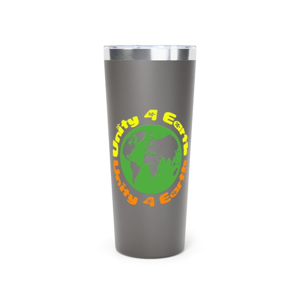 Copper Vacuum Insulated Tumbler, 22oz - Unity4Earth - YellowOrange - Image 7