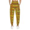 Athletic Joggers (AOP) - END RACE BASED LAW - Earth Tones - Geometric BG - Image 28