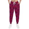 Athletic Joggers (AOP)  - Unity4Earth - Pinks - Wine BG - Image 29