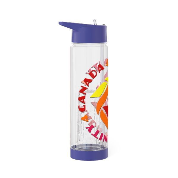 Infuser Water Bottle - Unity4Canada - Sunset Colours - Image 5