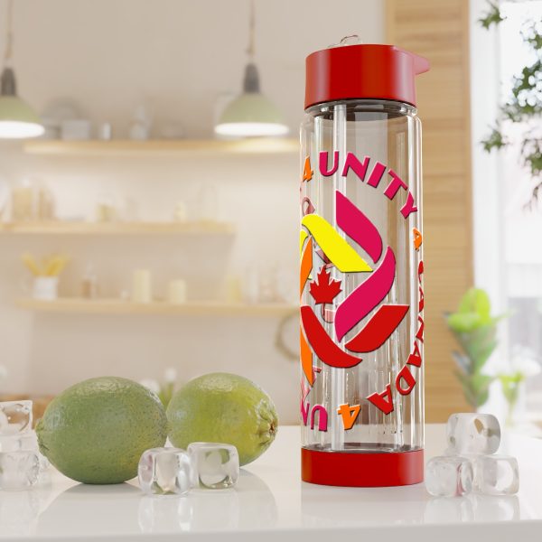 Infuser Water Bottle - Unity4Canada - Sunset Colours - Image 10