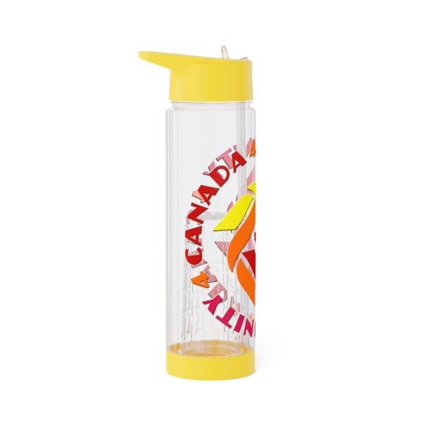 Infuser Water Bottle - Unity4Canada - Sunset Colours - Image 24