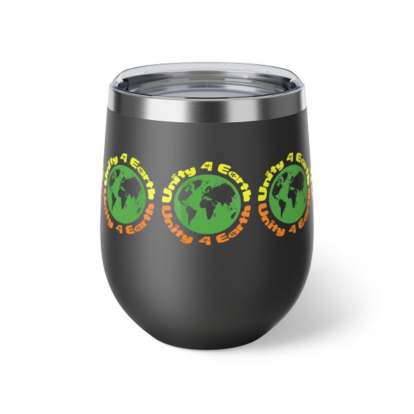 Copper Vacuum Insulated Cup, 12oz - Unity4Earth - YellowOrange - Image 5
