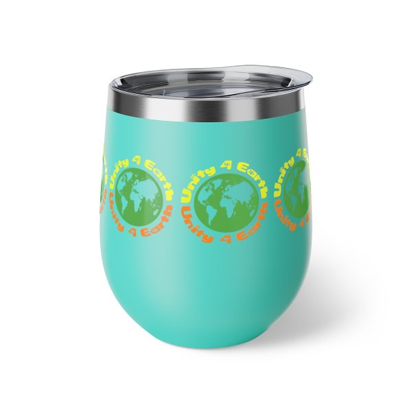 Copper Vacuum Insulated Cup, 12oz - Unity4Earth - YellowOrange - Image 3