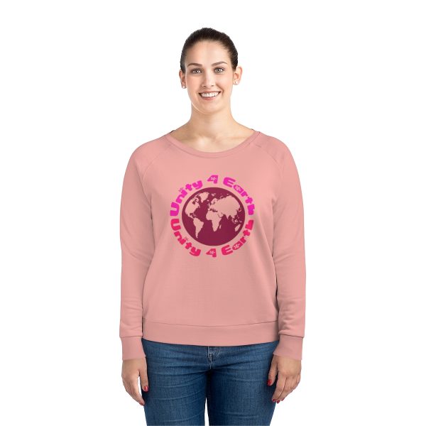 Women's Dazzler Relaxed Fit Sweatshirt  - Unity4Earth - Pinks