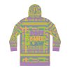 Women's Hoodie Dress (AOP)- END RACE BASED LAW - Pastels - Geometric BG - Image 27