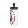 Stainless Steel Water Bottle, Handle Lid - Unity4Canada - Crayon Colours - Image 12