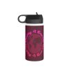 Stainless Steel Water Bottle, Standard Lid - Unity4Earth Oval - Pinks - Image 8