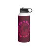 Stainless Steel Water Bottle, Standard Lid - Unity4Earth Oval - Pinks - Image 5