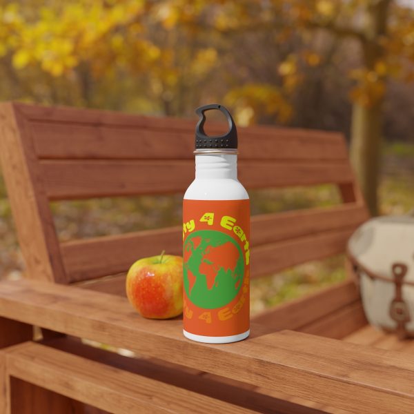 Stainless Steel Water Bottle - Unity4Earth - YellowOrange