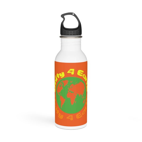 Stainless Steel Water Bottle - Unity4Earth - YellowOrange - Image 2