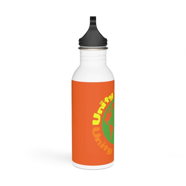 Stainless Steel Water Bottle - Unity4Earth - YellowOrange - Image 3