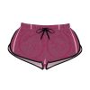 Women's Relaxed Shorts (AOP) - Q Wine - Dark Wine BG - Image 37