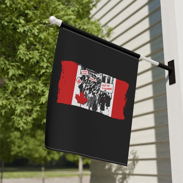 Garden & House Banner - We Cannot Comply Our Way Out Of Tyranny - Black BG - Image 10