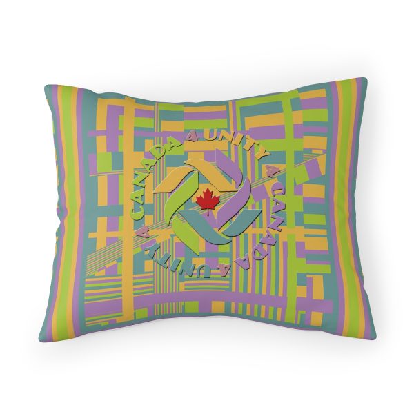 Pillow Sham - Unity4Canada - Pastels - Geometric BG - Image 2