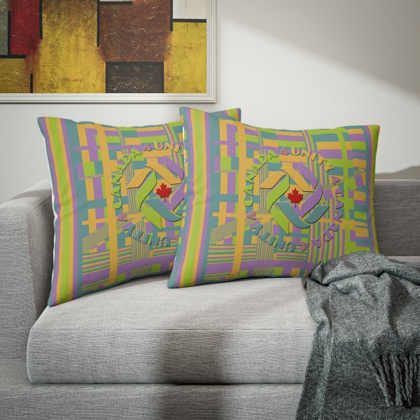 Pillow Sham - Unity4Canada - Pastels - Geometric BG - Image 3