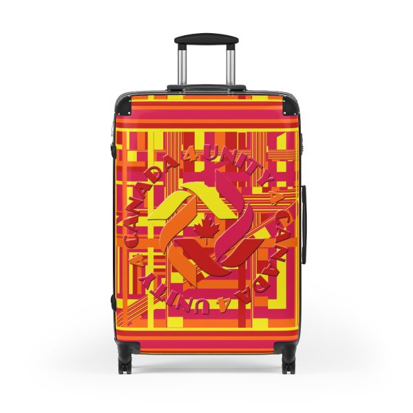 Suitcase - Unity4Canada - Sunset Colours - Geometric BG - Image 2