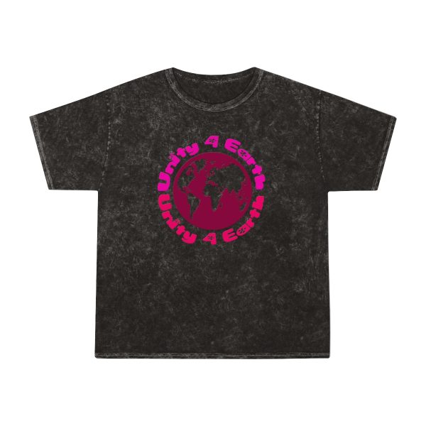 Unisex Mineral Wash T-Shirt - Unity4Earth - Pinks - Image 9