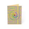 Greeting Cards (1, 10, 30, and 50pcs) -  - Unity4Canada - Pastels - Geometric BG - Image 2