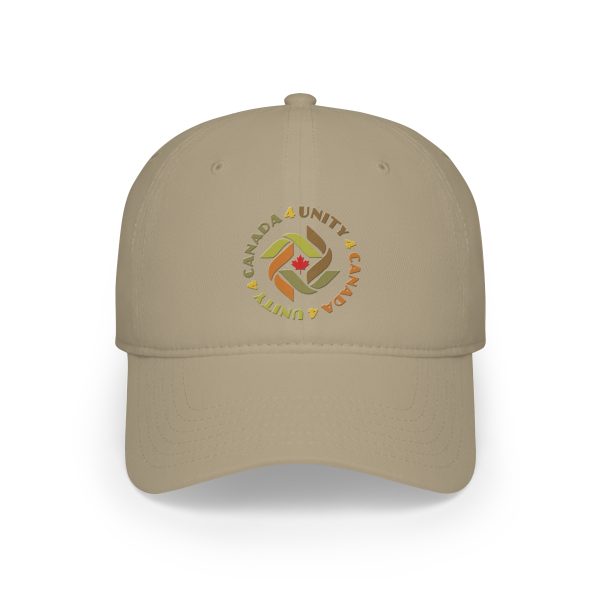 Low Profile Baseball Cap - Unity4Canada -  Earth Tones - Image 2