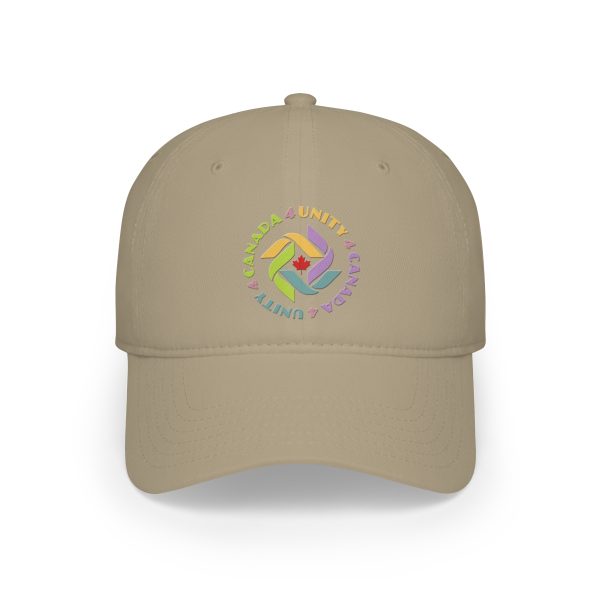 Low Profile Baseball Cap - Unity4Canada - Pastels - Image 2