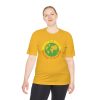 Unisex Moisture Wicking Tee - Unity4Earth - YellowOrange - Image 24