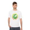 Unisex Moisture Wicking Tee - Unity4Earth - YellowOrange - Image 7