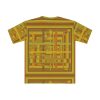 Men's Loose T-shirt (AOP) - END RACE BASED LAW - Earth Tones - Image 3