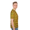 Men's Loose T-shirt (AOP) - END RACE BASED LAW - Earth Tones - Image 5